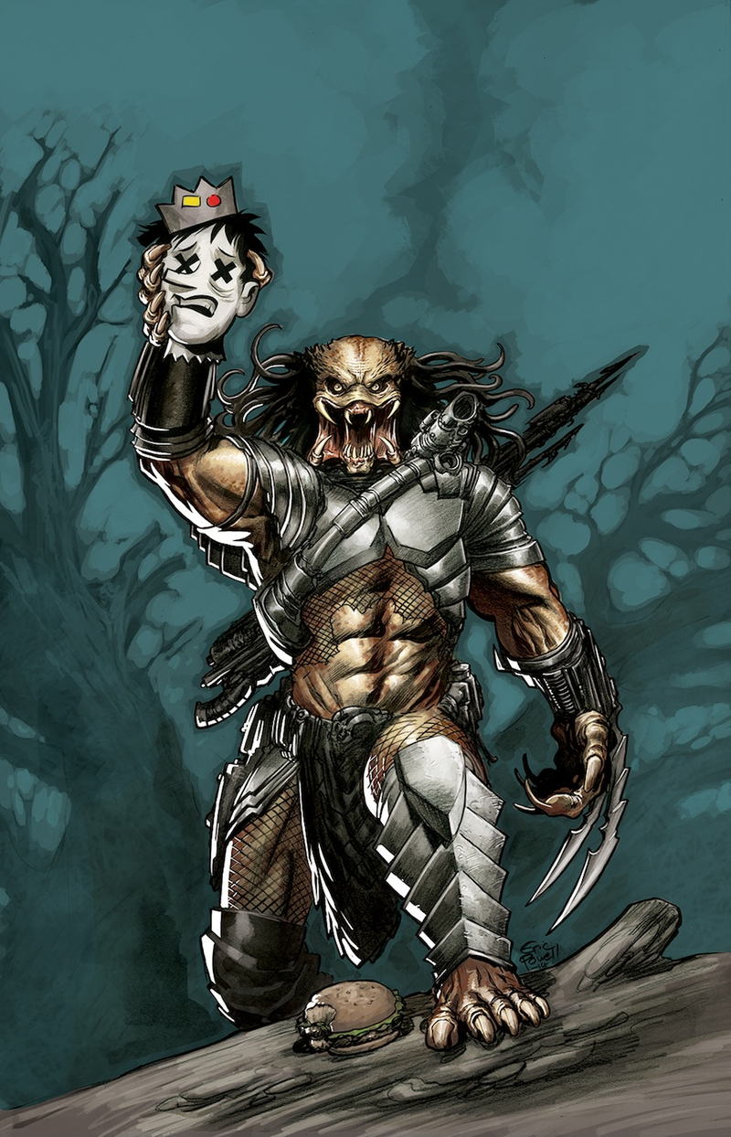 Illustration for article titled Look At These Archie Vs. Predator Comic Covers And Weep At Their Glory